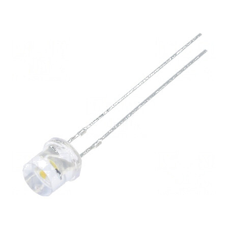 LED 5mm Alb Cald 2000mcd 140° 12V - CRLED | Electronic-mag.ro | Componente Electronice