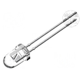 LED 5mm Alb Cald Clipitor 7000-8400mcd 20mA 2 3-5V | Electronic-mag.ro | Componente Electronice