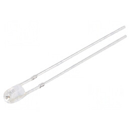 LED 3mm Portocalie 1560-2180mcd 60° Convex | Electronic-mag.ro | Componente Electronice