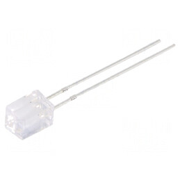 LED dreptunghiular roșu 5x5x7mm 500-750mcd 140° 10mA 15VDC | Electronic-mag.ro | Componente Electronice