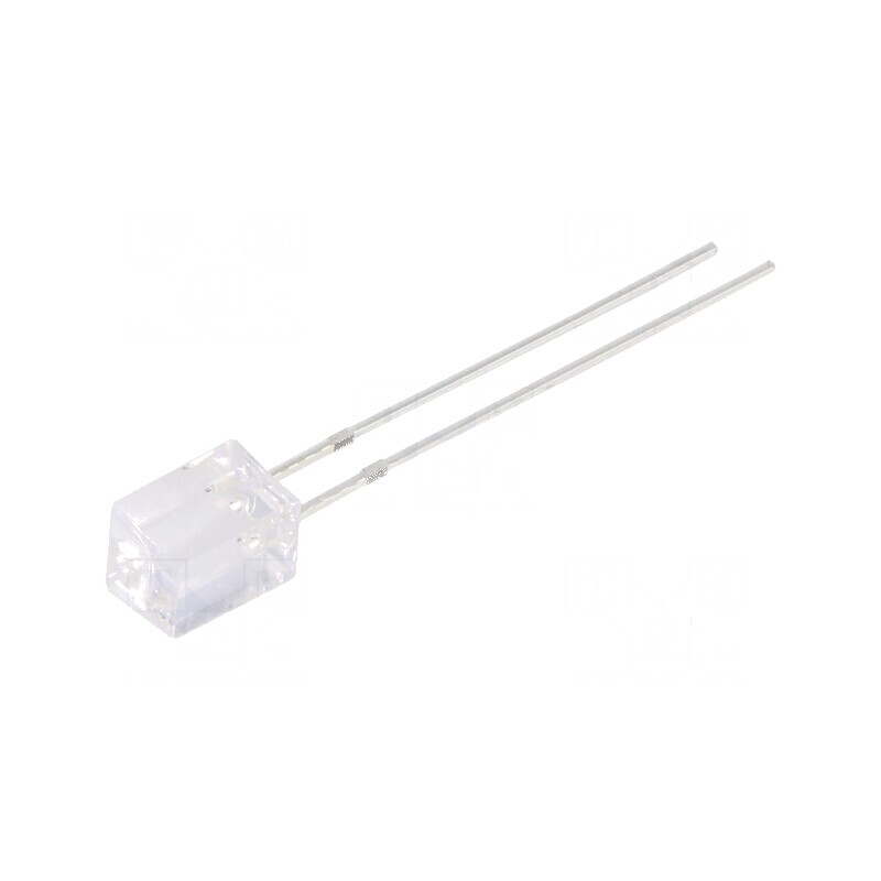 LED dreptunghiular roșu 5x5x7mm 500-750mcd 140° 10mA 15VDC | Electronic-mag.ro | Componente Electronice