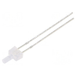 LED 2mm Roșie/Verde 330-750mcd 90° Raster 2,54mm | Electronic-mag.ro | Componente Electronice