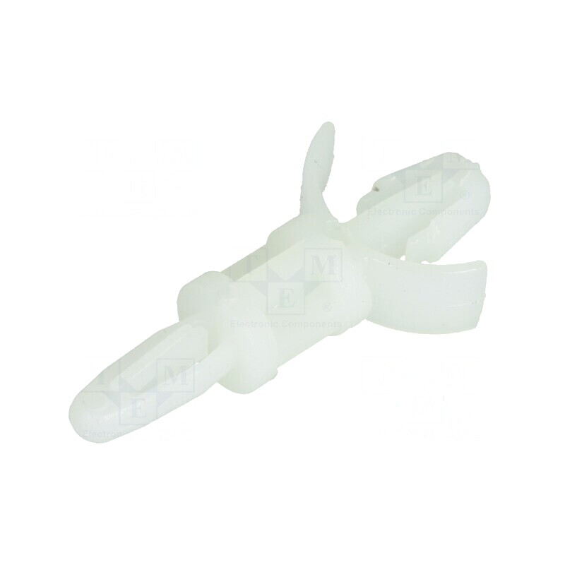 Distanțier PCB poliamidă 29,9mm clichet naturală | Electronic-mag.ro | Componente Electronice