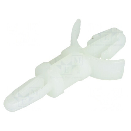 Distanțier PCB poliamidă 29,9mm clichet naturală | Electronic-mag.ro | Componente Electronice