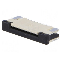 Conector FFC/FPC orizontal 8 pini ZIF | Electronic-mag.ro | Componente Electronice