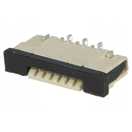Conector FFC/FPC vertical PIN 6 ZIF SMT 0,5A 30mΩ -25÷85°C | Electronic-mag.ro | Componente Electronice