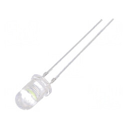 LED 5mm Albastru Ice Blue 25000-30000mcd 60° | Electronic-mag.ro | Componente Electronice