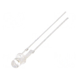 LED 3mm Verde Albăstrui 20000-25000mcd 30° | Electronic-mag.ro | Componente Electronice