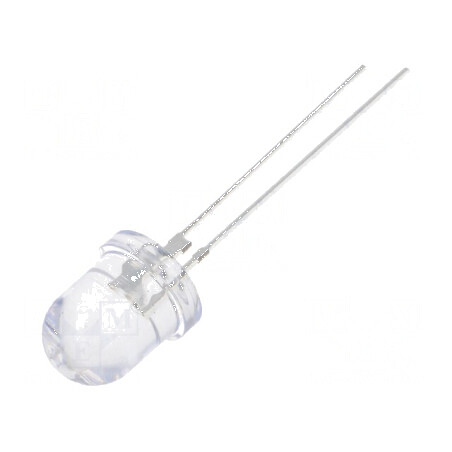 LED verde 8mm 40000-45000mcd 30° convex | Electronic-mag.ro | Componente Electronice