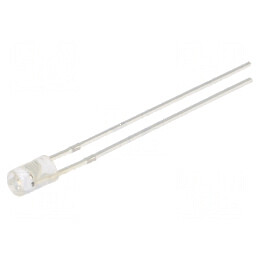 LED 3mm galben 500÷750mcd 140° plat 5VDC | Electronic-mag.ro | Componente Electronice