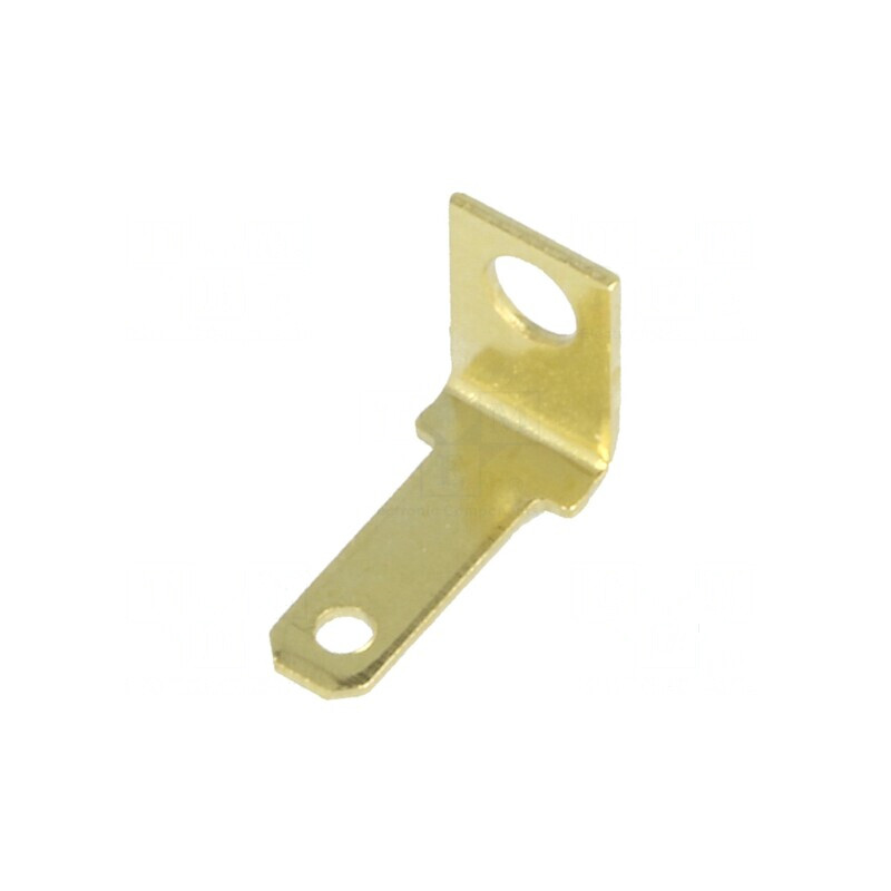 Terminal plat 2,8mm 0,5mm tată M2 alamă pentru îmbinare | Electronic-mag.ro | Componente Electronice