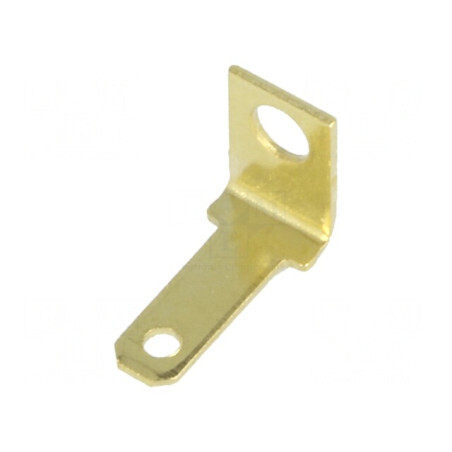 Terminal plat 2,8mm 0,5mm tată M2 alamă pentru îmbinare | Electronic-mag.ro | Componente Electronice