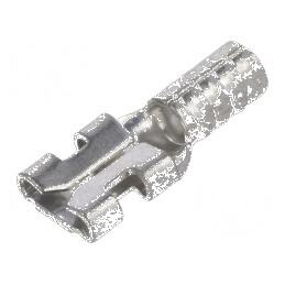Terminal plat 4,8mm 0,5mm mamă crimpat cu cablu drept cupru | Electronic-mag.ro | Componente Electronice