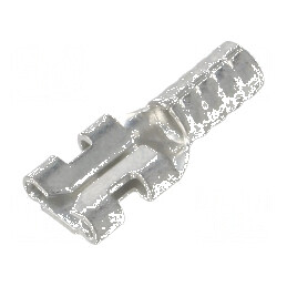 Terminal plat 4,8mm 0,5mm mamă crimpat cu cablu drept cupru | Electronic-mag.ro | Componente Electronice