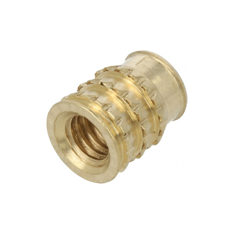 Adaos filetat alamă M3,5 7mm pentru plastic - BN 37885 | Electronic-mag.ro | Componente Electronice Adaos filetat alamă M3,5 7mm pentru plastic - BN 37885 | Electronic-mag.ro | Componente Electronice