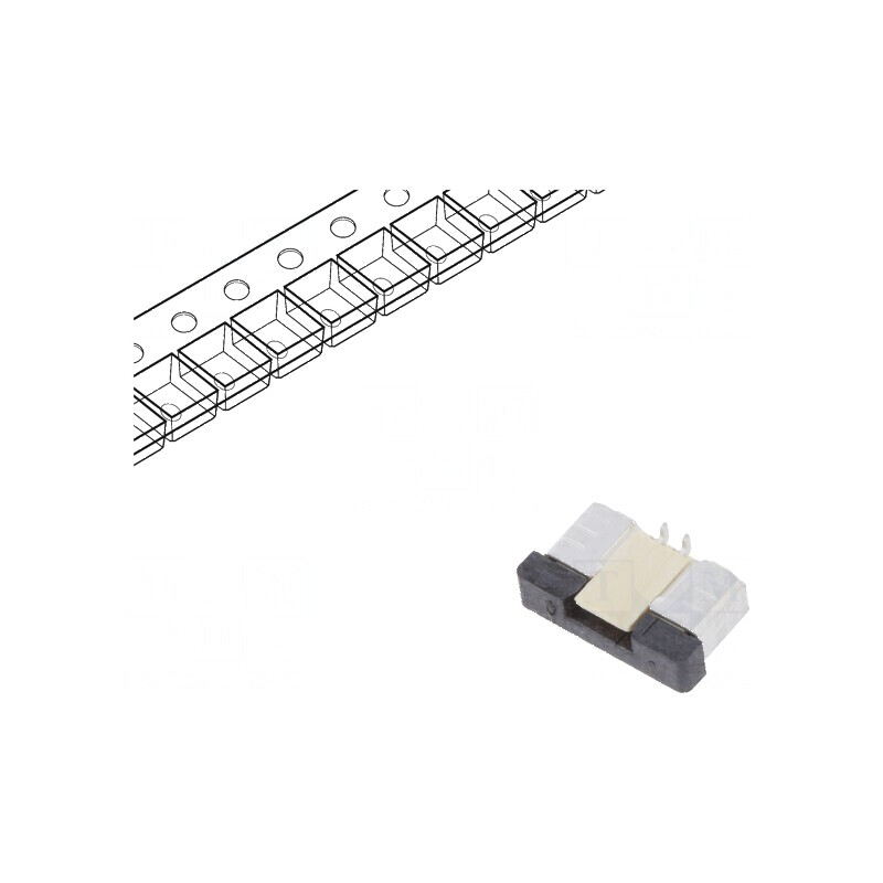 Conector FFC/FPC vertical 4 PIN ZIF SMT 500mA cositorit | Electronic-mag.ro | Componente Electronice Conector FFC/FPC vertical 4 PIN ZIF SMT 500mA cositorit | Electronic-mag.ro | Componente Electronice