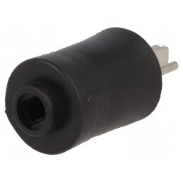 Conector difuzor mufa tata plastic drept | Electronic-mag.ro | Componente Electronice