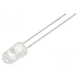 Emiţător IR 5mm 850nm THT 165mW 45° | Electronic-mag.ro | Componente Electronice