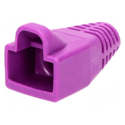 Protecție mufă RJ45 6mm violetă | Electronic-mag.ro | Componente Electronice