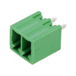 Regletă de conexiuni deconectabilă 3,5mm cu 2 piste drept soclu | Electronic-mag.ro | Componente Electronice