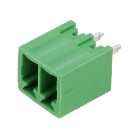 Regletă de conexiuni deconectabilă 3,5mm cu 2 piste drept soclu | Electronic-mag.ro | Componente Electronice
