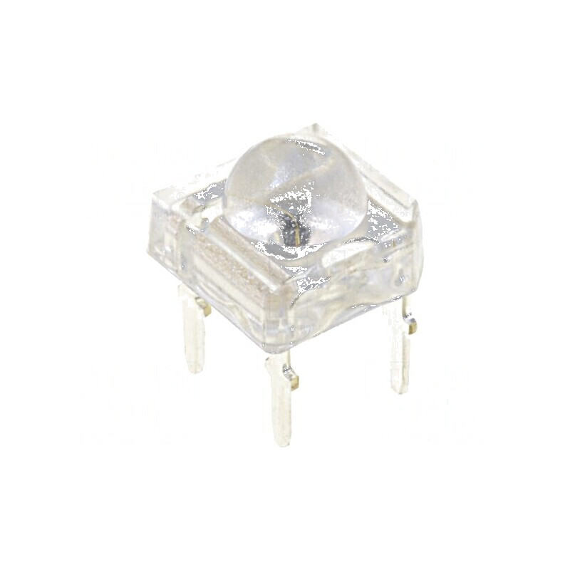 LED Galben Super Flux 7,62x7,62mm 2000-6000mcd 120° 50mA | Electronic-mag.ro | Componente Electronice