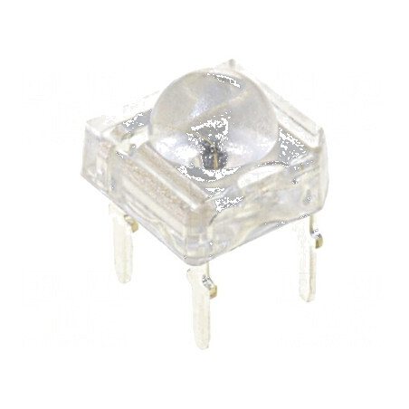 LED Galben Super Flux 7,62x7,62mm 2000-6000mcd 120° 50mA | Electronic-mag.ro | Componente Electronice
