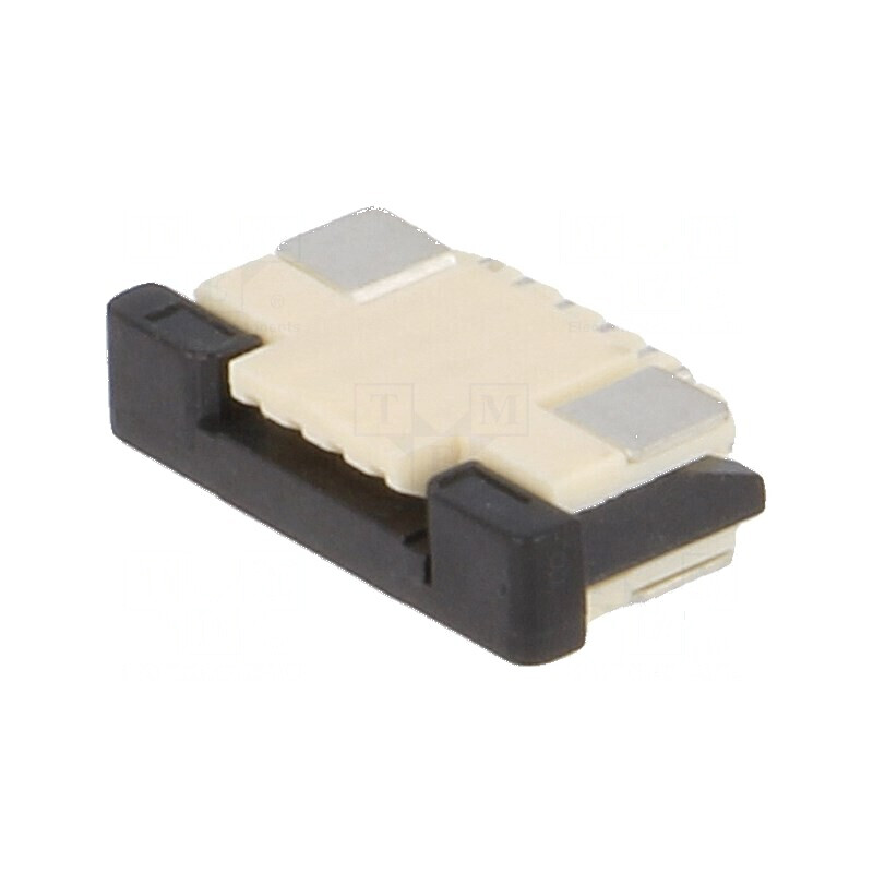 Conector FFC/FPC orizontal 4 pini ZIF | Electronic-mag.ro | Componente Electronice