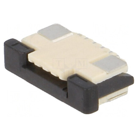 Conector FFC/FPC orizontal 4 pini ZIF | Electronic-mag.ro | Componente Electronice