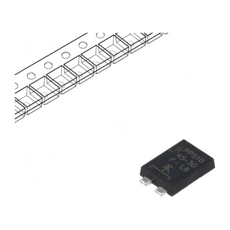Diodă Schottky SMD 45V 10A PowerSMD - Redresor Bandă | Electronic-mag.ro | Componente Electronice