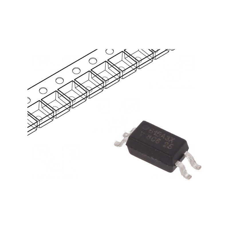 Optocuplor SMD 1 Canal 3,75kV 80V | Electronic-mag.ro | Componente Electronice