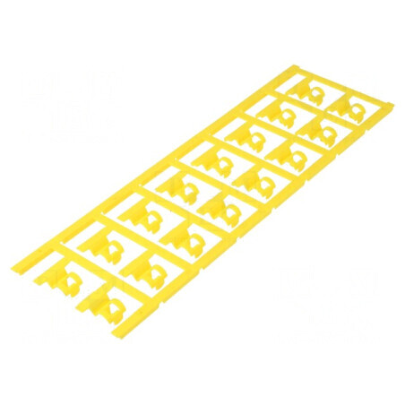 Markere galbene 3,5÷7mm poliamidă 66 -40÷100°C clichet SFC | Electronic-mag.ro | Componente Electronice