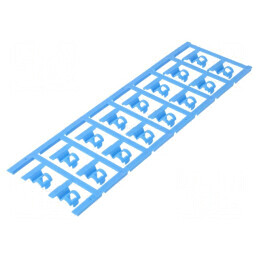 Markere poliamidă 66 albastră 3,5-7mm -40÷100°C clichet SFC | Electronic-mag.ro | Componente Electronice