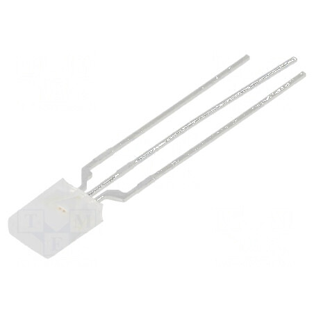 LED dreptunghiular 2x5x7mm roșie/verde 14mcd/8mcd 110° 20mA | Electronic-mag.ro | Componente Electronice