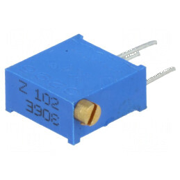 Potenţiometru multitură 1kΩ 500mW THT ±10% | Electronic-mag.ro | Componente Electronice