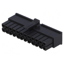 Conector cablu-placă mufă mamă Minitek Pwr 3.0 3mm PIN 24 | Electronic-mag.ro | Componente Electronice