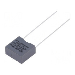 Condensator polipropilenă X2 100nF 310V 13x6x12mm THT | Electronic-mag.ro | Componente Electronice