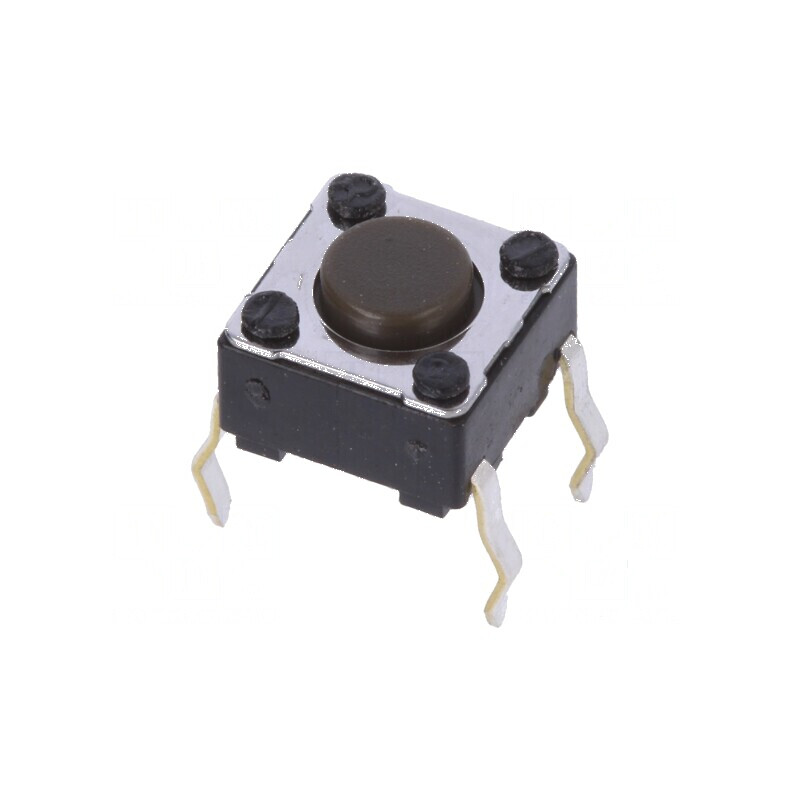 Microîntrerupător TACT SPST 0,05A/12VDC THT 1,6N 4,3mm | Electronic-mag.ro | Componente Electronice Microîntrerupător TACT SPST 0,05A/12VDC THT 1,6N 4,3mm | Electronic-mag.ro | Componente Electronice