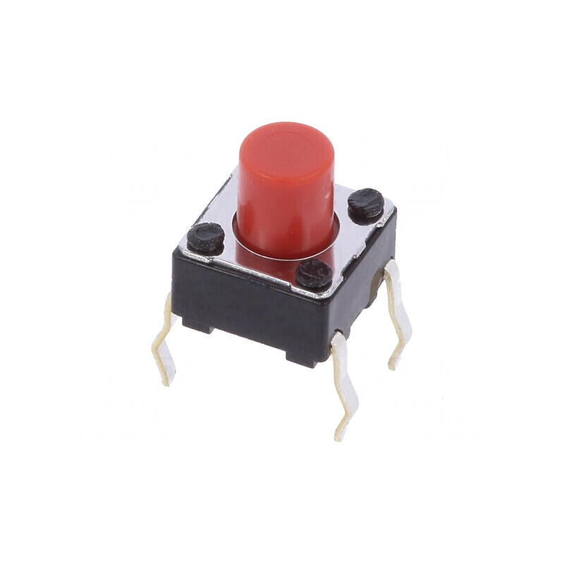 Microîntrerupător TACT SPST 0,05A 12VDC THT 2,6N 7mm | Electronic-mag.ro | Componente Electronice Microîntrerupător TACT SPST 0,05A 12VDC THT 2,6N 7mm | Electronic-mag.ro | Componente Electronice