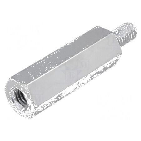 Piuliță distanțieră filetată M4 5mm | Electronic-mag.ro | Componente Electronice