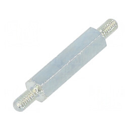 Piuliță distanțieră filetată 20mm M3 hexagonală | Electronic-mag.ro | Componente Electronice