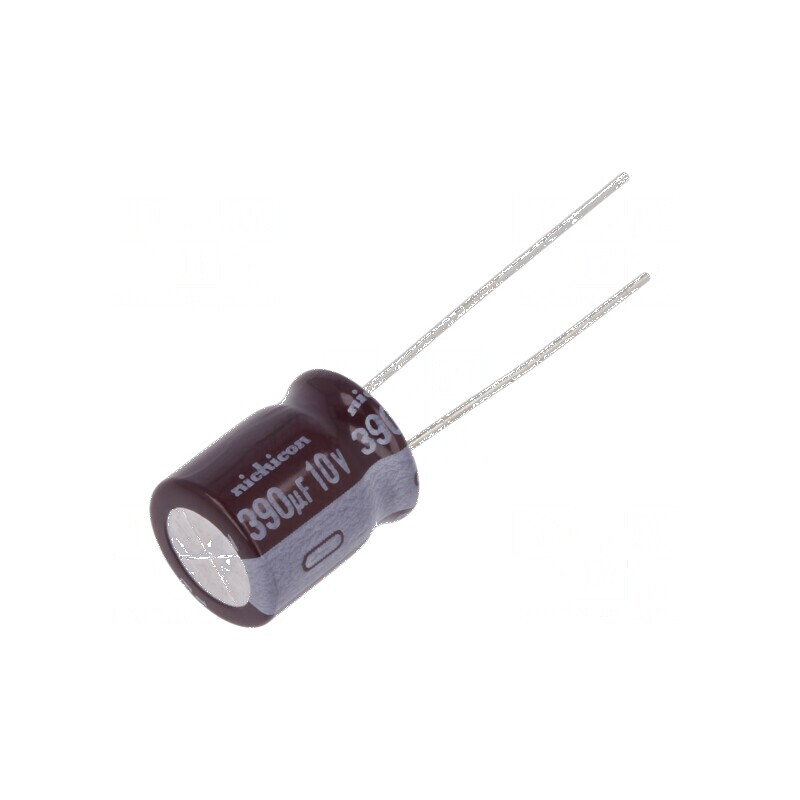 Condensator electrolitic low ESR 390uF 10VDC THT Ø10x12,5mm | Electronic-mag.ro | Componente Electronice Condensator electrolitic low ESR 390uF 10VDC THT Ø10x12,5mm | Electronic-mag.ro | Componente Electronice