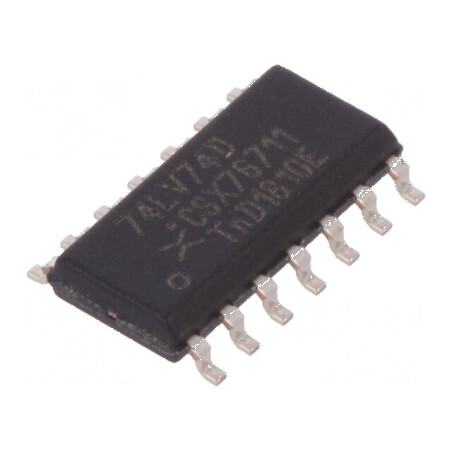 Flip-Flop Digital D TTL 2 Canale SMD SO14 LV | Electronic-mag.ro | Componente Electronice