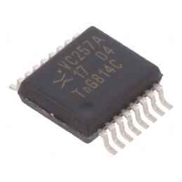 Multiplexor digital IC 4 canale 2 intrări CMOS TTL SMD SSOP16 LVC | Electronic-mag.ro | Componente Electronice