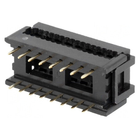 Conector IDC adaptor PIN 16 pentru cablu bandă 1,27mm | Electronic-mag.ro | Componente Electronice