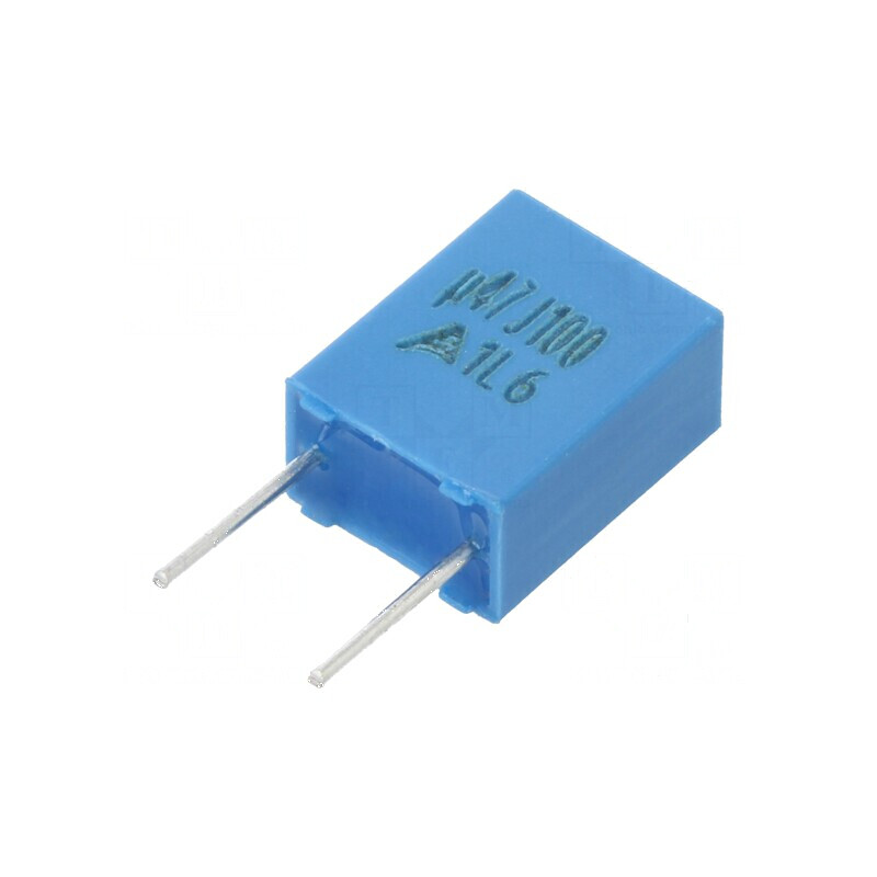 Condensator poliester 0,47uF 63VAC 100VDC 5mm ±5% THT | Electronic-mag.ro | Componente Electronice Condensator poliester 0,47uF 63VAC 100VDC 5mm ±5% THT | Electronic-mag.ro | Componente Electronice