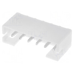 Conector cablu-placă soclu tată PIN 6 PH Pas 2mm THT 100V 2A | Electronic-mag.ro | Componente Electronice