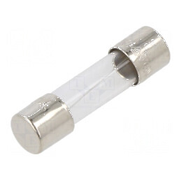 Siguranţă întârziere 1,25A 250VAC 5x20mm alamă | Electronic-mag.ro | Componente Electronice
