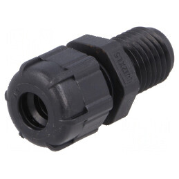 Garnitură etanșare filet alungit M12 1,5 IP68 neagră | Electronic-mag.ro | Componente Electronice