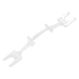 Suport policarbonat transparent 9x63,5mm | Electronic-mag.ro | Componente Electronice